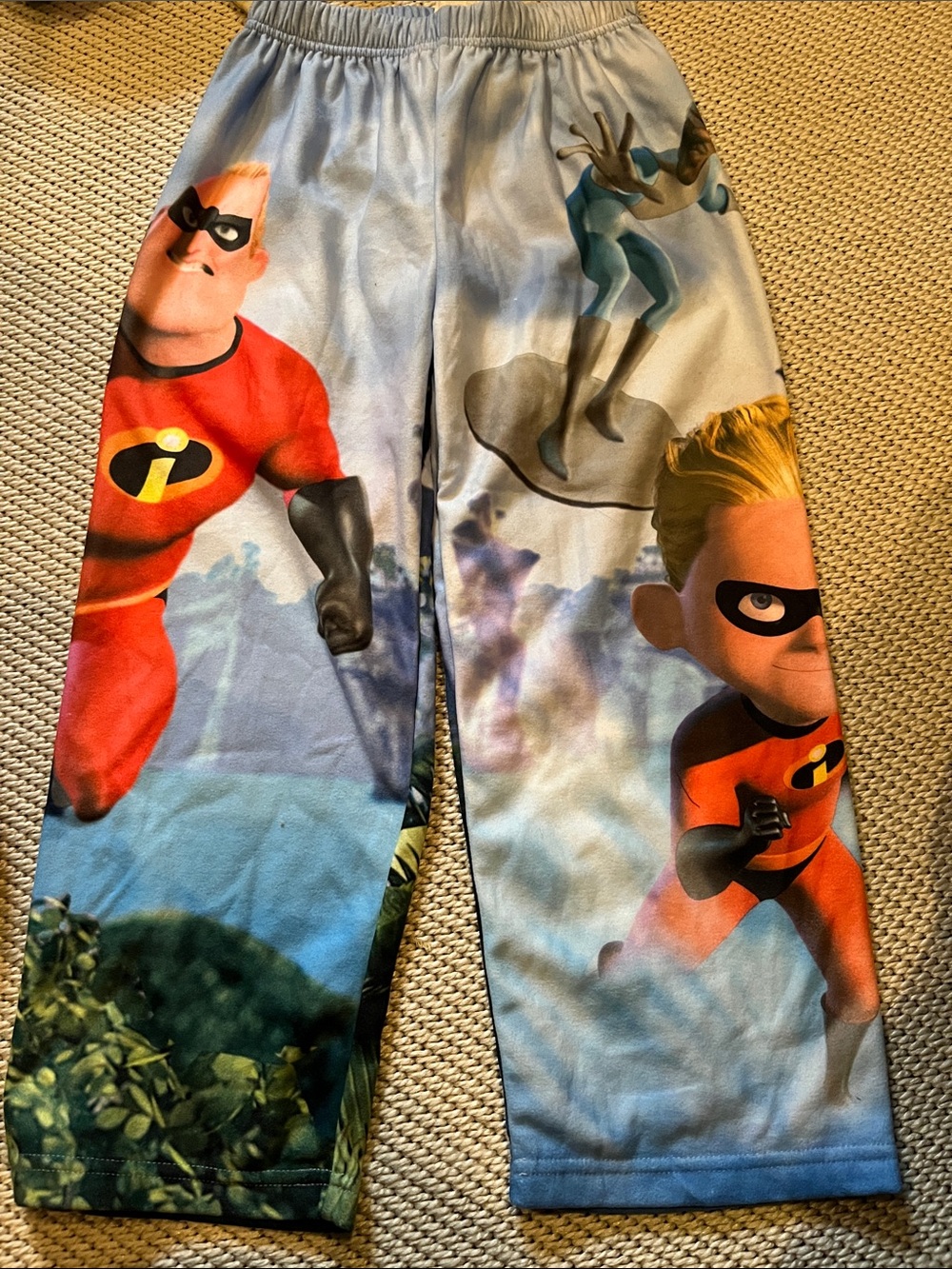 Pajama pants The Incredibles  boys new size S polyester Disneystore